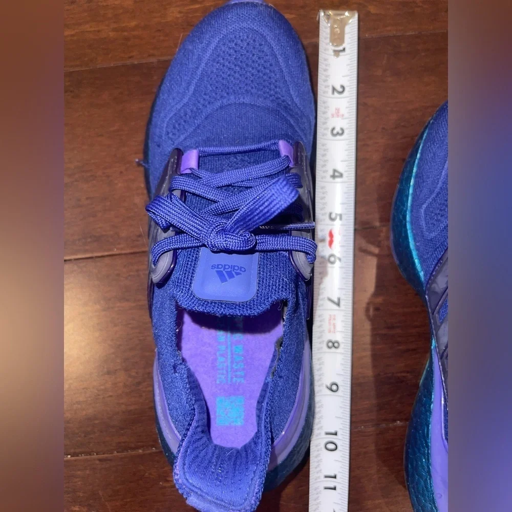 guc Adidas ultraboost Vibrant teal and Purple running Shoes 6